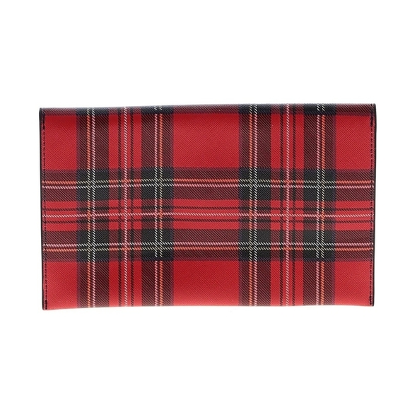 Weekend MaxMara Plaid Envelope Wallet / Clutch - Picture 2 of 7